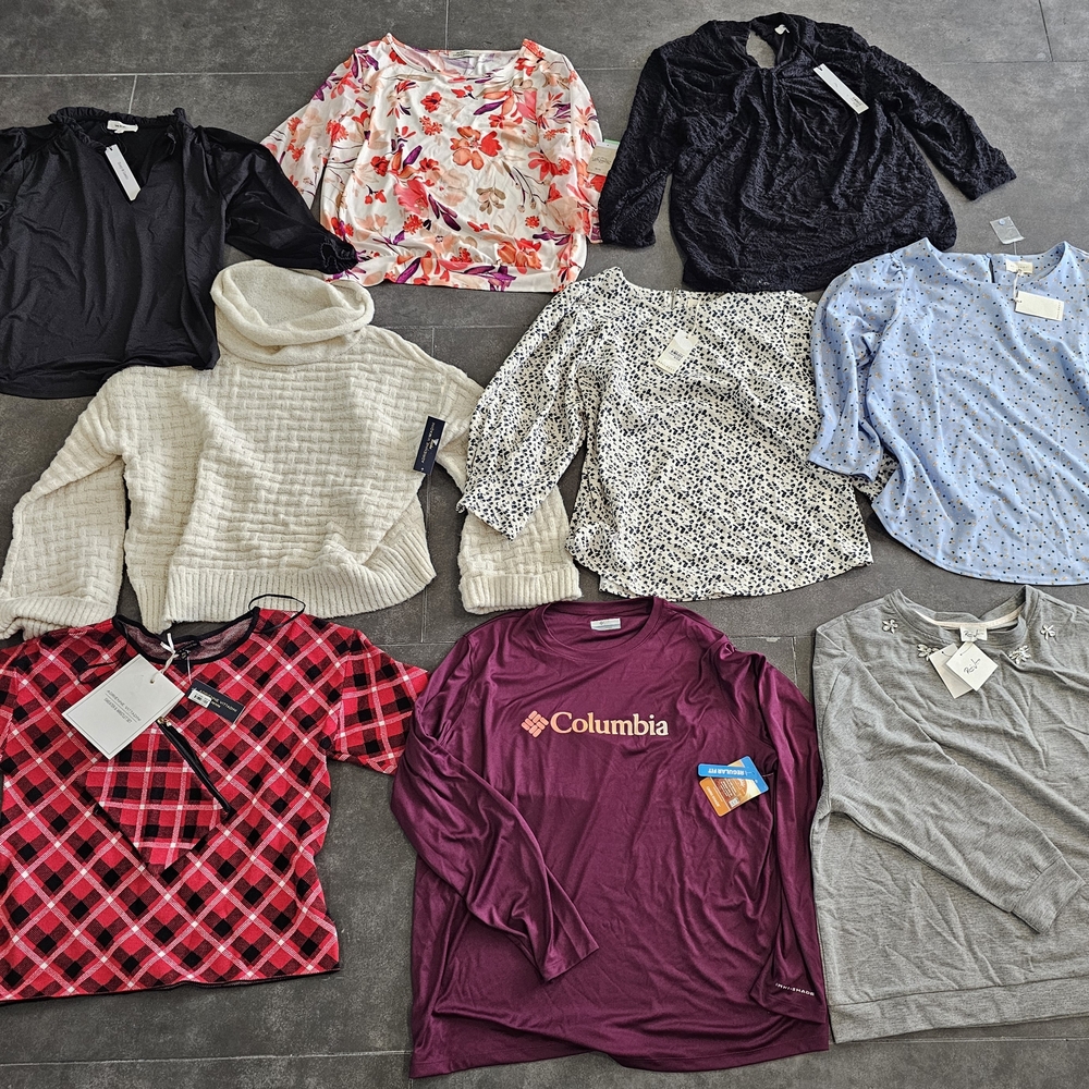 Women's Tops Blouses Lot Size 1X